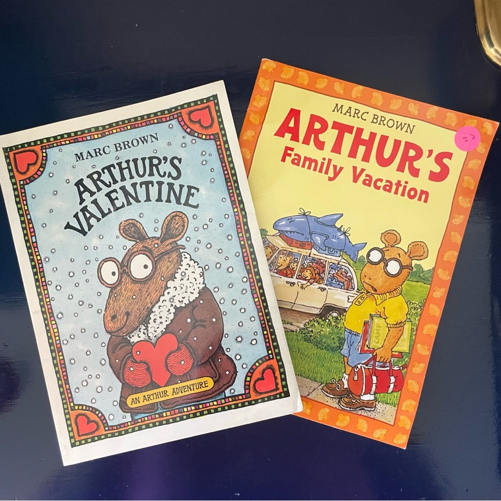Arthur’s Valentine & Arthur’s Family Vacation Books